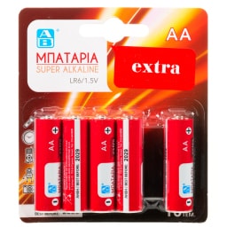 ΑΒ | Μπαταρίες Αλκαλικές Super ΑΑ 10 Τεμάχια