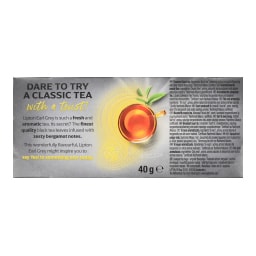 LIPTON | Τσάι Earl Grey Περγαμόντο 25 Τεμάχια