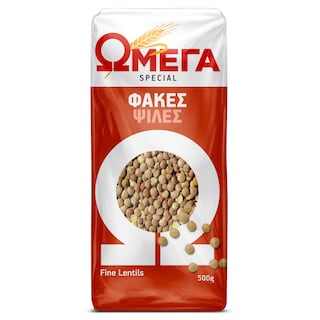 ΩΜΕΓΑ | Φακές Ψιλές 500 gr