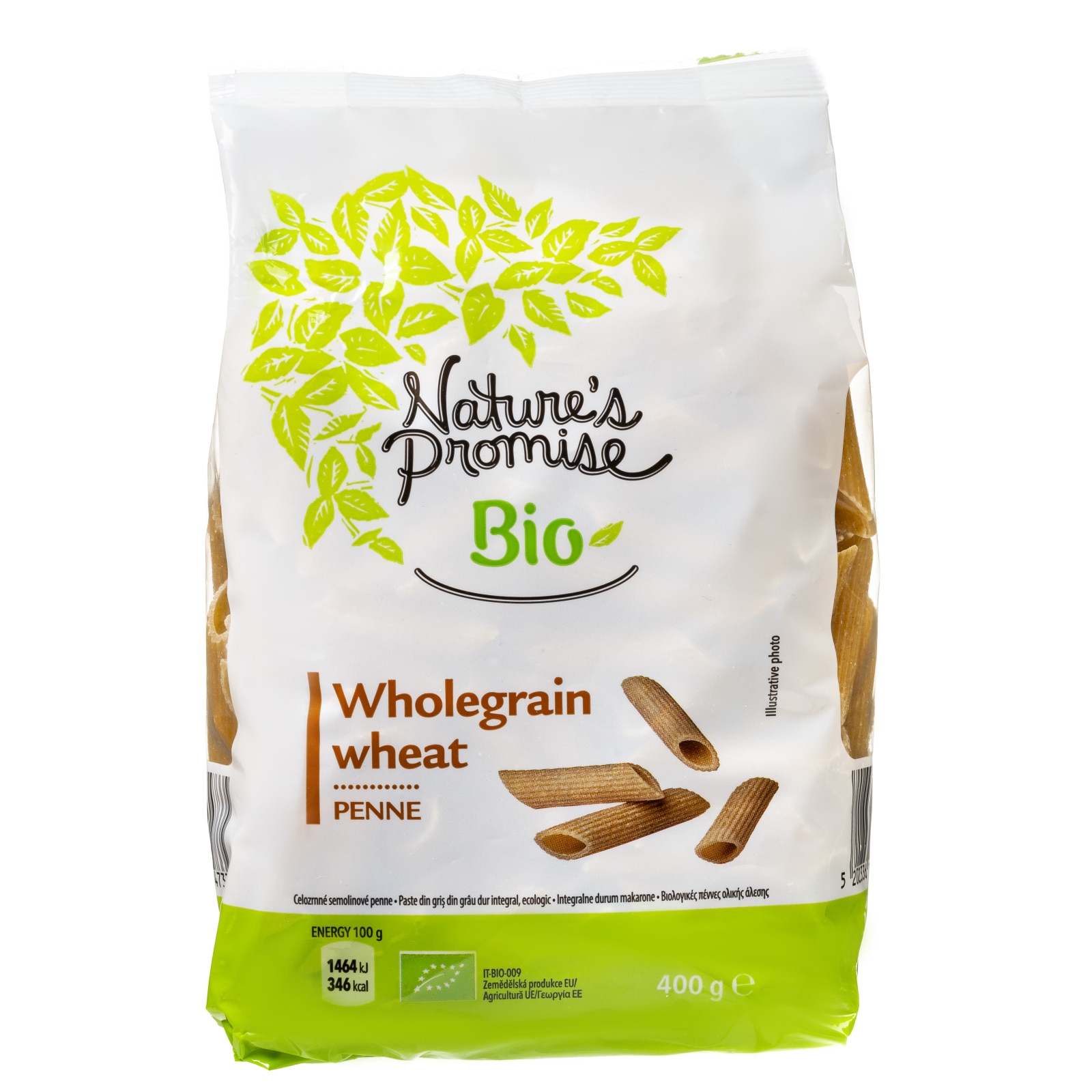 NATURES PROMISE BIO Πέννες Ολικής Άλεσης Bio 500g