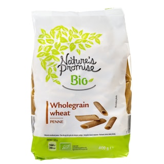 NATURES PROMISE BIO | Πέννες Ολικής Άλεσης Bio 500g