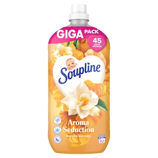 SOUPLINE | Συμπυκνωμένο Μαλακτικό Aroma Βανίλια Μανταρίνι 92 Μεζούρες