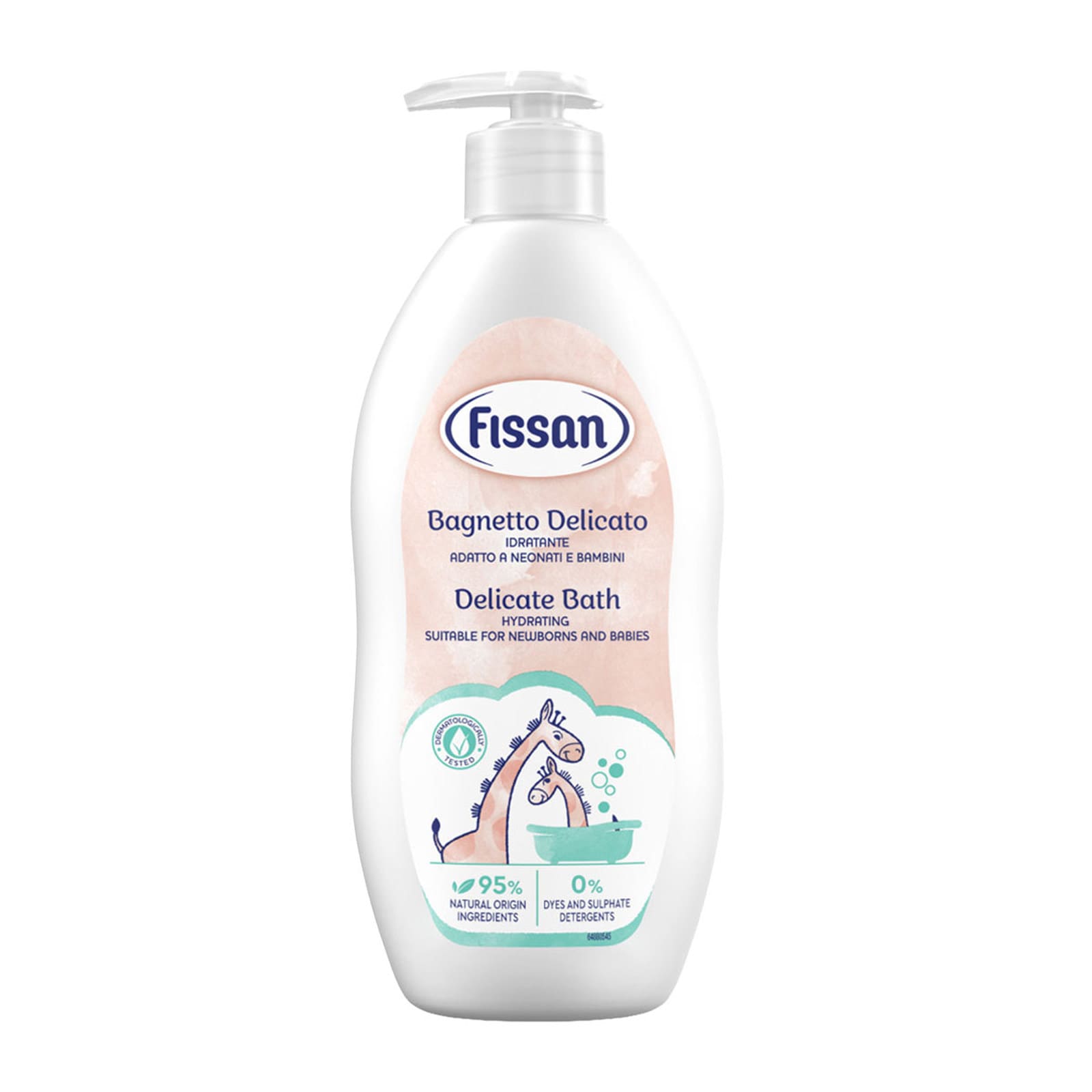 FISSAN Αφρόλουτρο Βρεφικό Bagnetto Delicate Bath 400ml