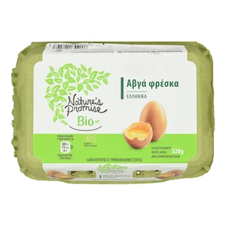 NATURES PROMISE BIO | Αυγά Βιολογικά 6 Τεμάχια