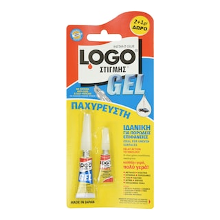 LOGO | Κόλλα Στιγμής Gel 1 Τεμάχιο