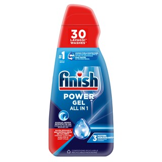 FINISH | Απορρυπαντικό Πλυντηρίου Πιάτων All in 1 Max Power Gel Fresh 600ml