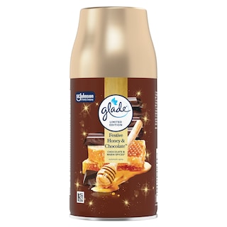 GLADE | Αρωματικό Χώρου Spray Festive Honey & Chocolate Refill 269ml