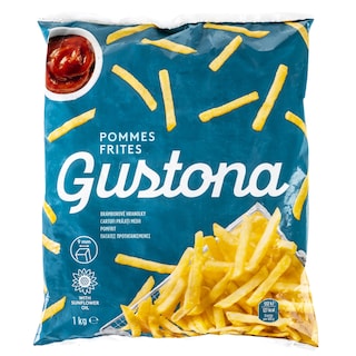 GUSTONA | Πατάτες Προτηγανισμένες Κατεψυγμένες 1kg