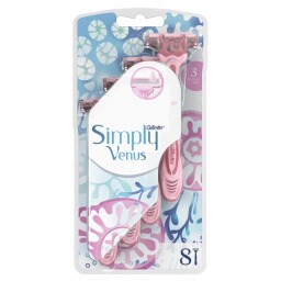 GILLETTE | Ξυραφάκια Simply Venus 3 Λεπίδες 8 Τεμάχια