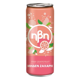 HBH | Αναψυκτικό Pink Grapefruit Κουτί 330ml