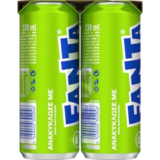 FANTA | Αναψυκτικό Exotic Zero Sugar 6x330ml