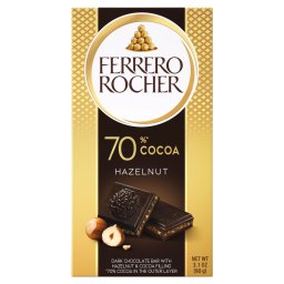 KINDER | Μαύρη Σοκολάτα Ferrero Rocher 70% Κακάο 90g