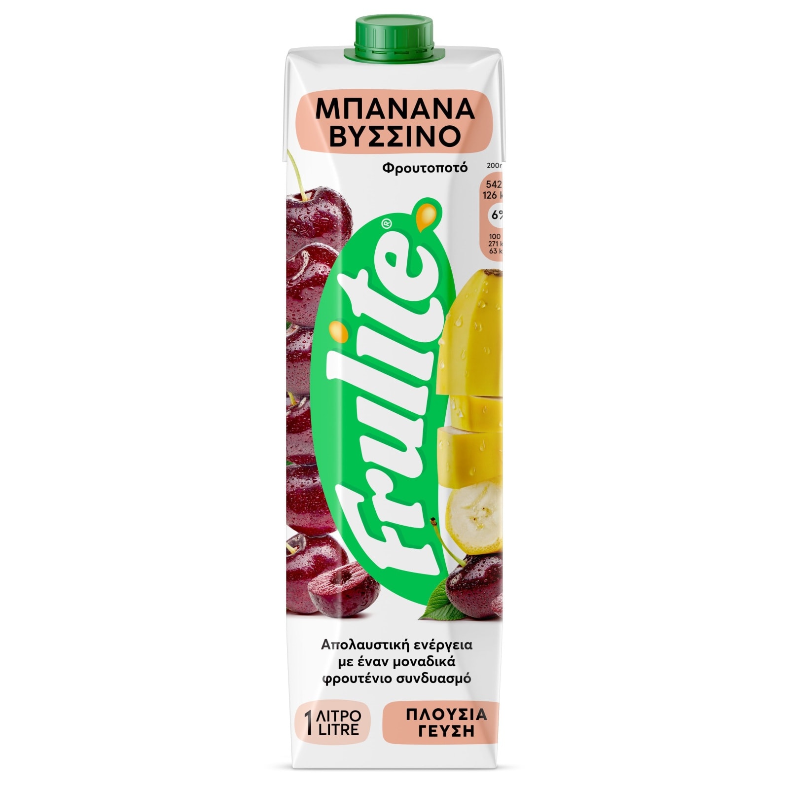 Φρουτοποτό Μπανάνα Βύσσινο 1 lt