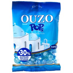 ΛΑΒΔΑΣ | Καραμέλες Ούζο Pops 100g + 30% Δώρο