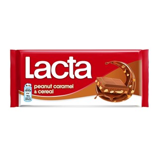 LACTA | Σοκολάτα Γάλακτος Φιστίκι Καραμέλα 90gr