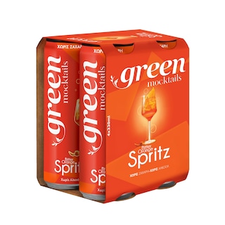 GREEN | Mocktail Bitter Orange Spritz 4x330ml