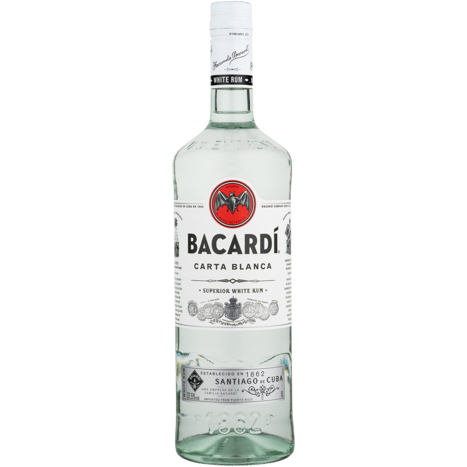 BACARDI Ρούμι Λευκό Carta Blanca 700ml