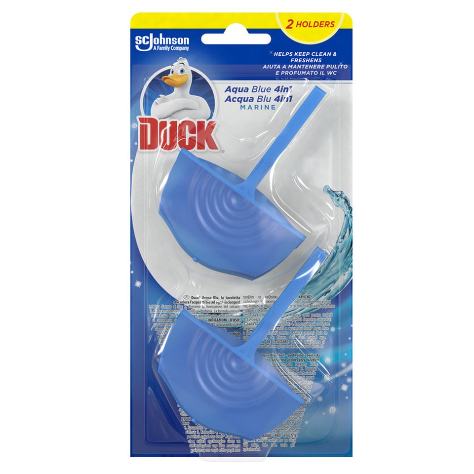DUCK WC Block Aqua Blue Marine 2x36g