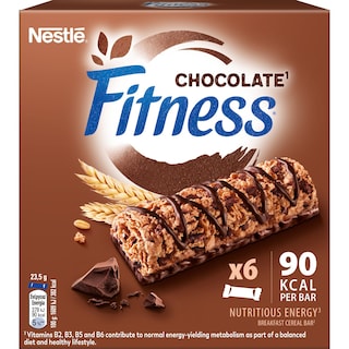 FITNESS | Μπάρες Δημητριακών Σοκολάτα 6 X 23.5gr
