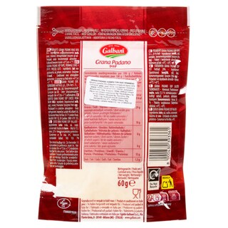 GALBANI | Τυρί Grana Padano ΠΟΠ Τριμμένο 60g