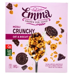 EMMA | Crunchy Μούσλι Βρώμη Μπισκότο 375g