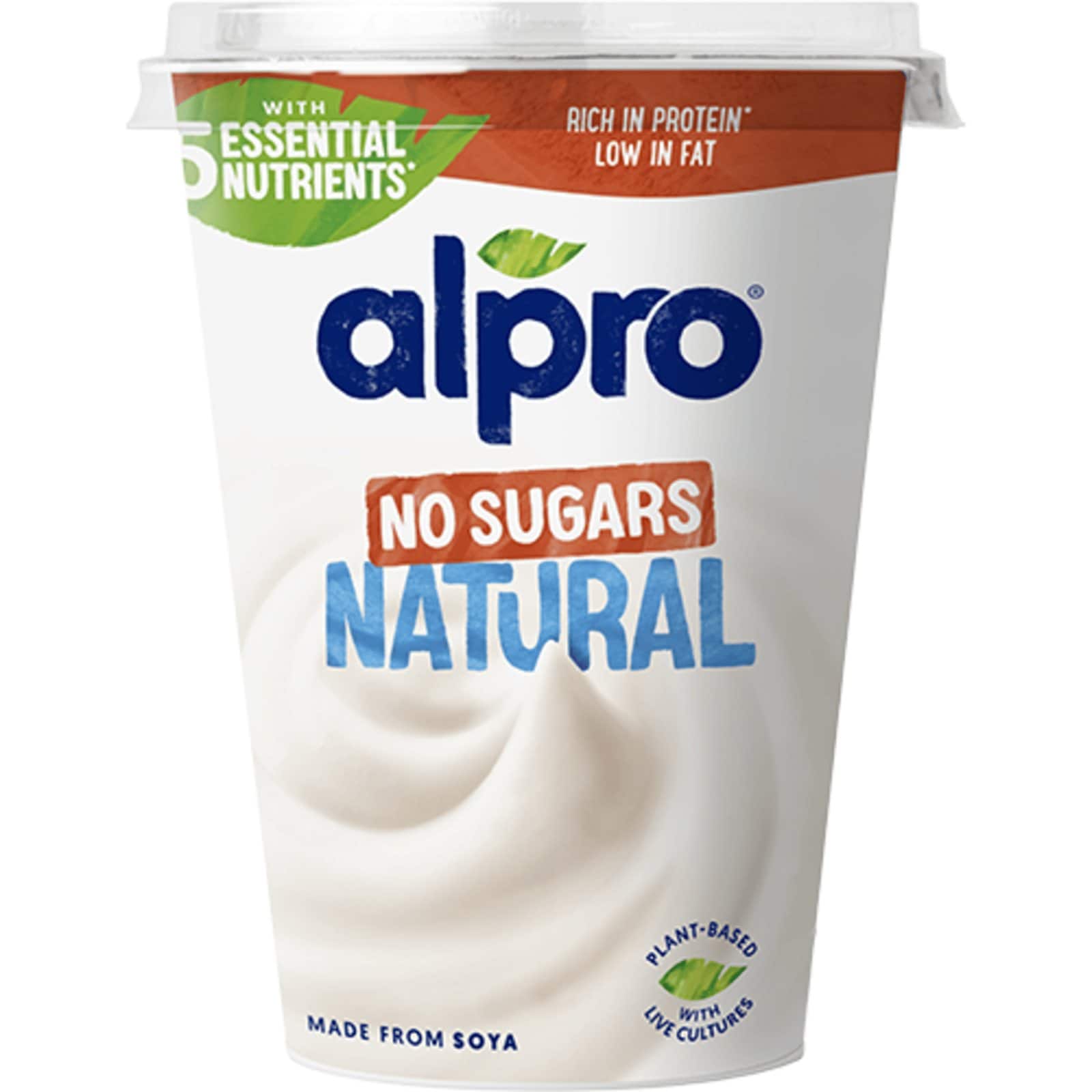 ALPRO Φυτικό Επιδόρπιο Σόγιας Χωρίς Ζάχαρη 400g