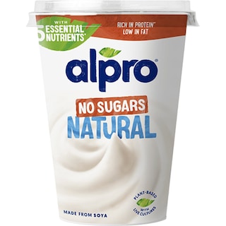 ALPRO | Φυτικό Επιδόρπιο Σόγιας Χωρίς Ζάχαρη 400g