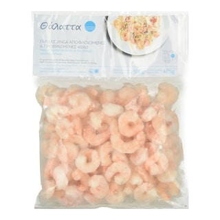 ΘΑΛΑΤΤΑ | Γαρίδες Αποφλοιωμένες Προβρασμένες 40-60 500g