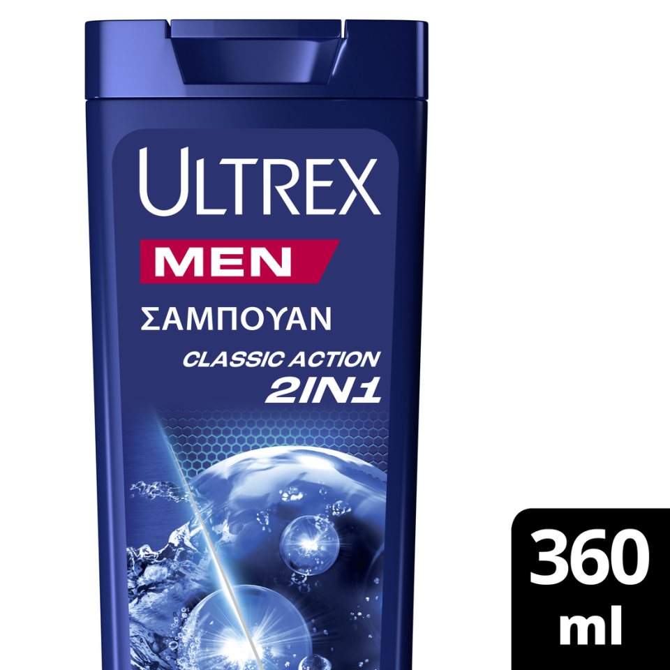 ULTREX Σαμπουάν Classic 2σε1 360ml
