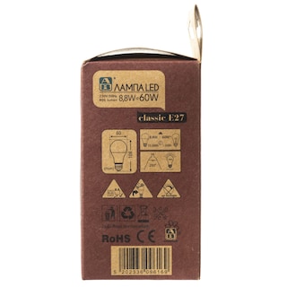 ΑΒ | Lamp Led Classic 9.5W 1 Piece