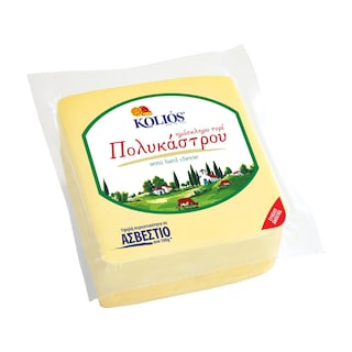 ΚΟΛΙΟΣ | Ημίσκληρο Τυρί Πολυκάστρου 370g