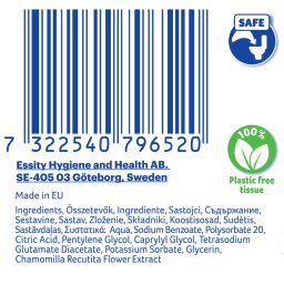 ZEWA | Υγρά Μαντηλάκια Τουαλέτας Camomile 42 Τεμάχια 184g