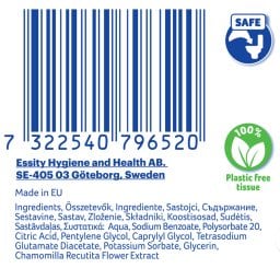 ZEWA | Υγρά Μαντηλάκια Τουαλέτας Camomile 42 Τεμάχια 184g