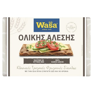 WASA | Φρυγανιές Ολικής Άλεσης 260g