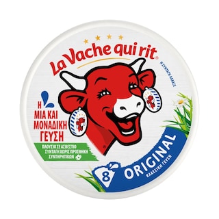 LA VACHE QUI RIT | Τηγμένο Τυρί 8 Μερίδες 128g