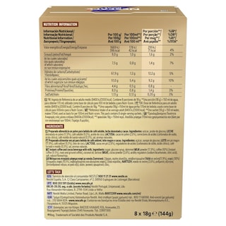 NESCAFE | GOLD | Στιγμιαίος Καφές Mocha Gold 8 X 18gr