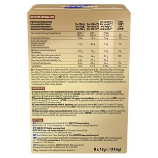 NESCAFE | GOLD | Στιγμιαίος Καφές Mocha Gold 8 X 18gr