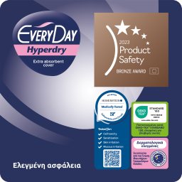 EVERY DAY | Σερβιέτες Ultra Plus Hyperdry Economy Super 18 Τεμάχια