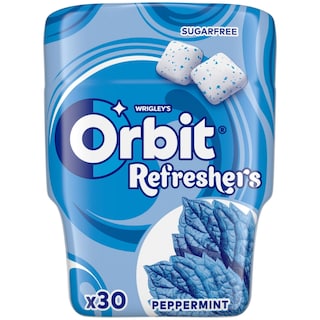 ORBIT | Τσίχλες Refreshers Peppermint 67g