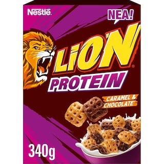 LION | Δημητριακά Protein Καραμέλα Σοκολάτα 340g