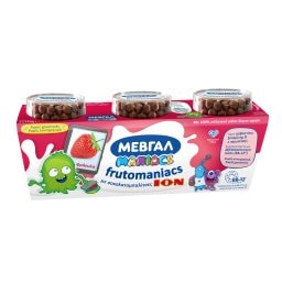 FRUTOMANIACS | Επιδόρπιο Γιαουρτιού Φράουλα Σοκολατομπαλίτσες 3x140g