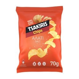 ΤΣΑΚΙΡΗΣ | Τσιπς Αλάτι 70g