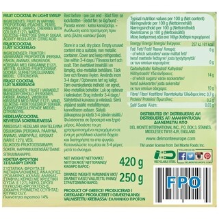 DEL MONTE | Compote Fruit Cocktail 420g