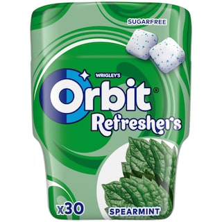 ORBIT | Τσίχλες Refreshers Δυόσμος 67g