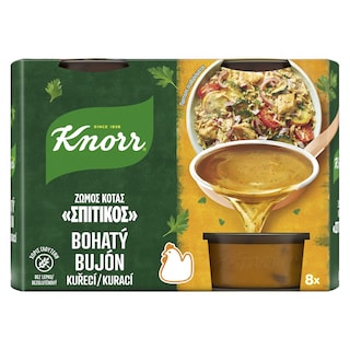 KNORR | ΣΠΙΤΙΚΟΣ | Σπιτικός Ζωμός Κότας 224g