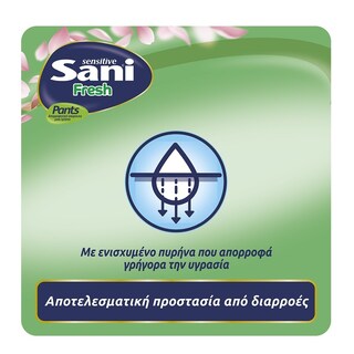 SANI | Εσώρουχα Ακράτειας Fresh Pants No3 Large 14 Τεμάχια