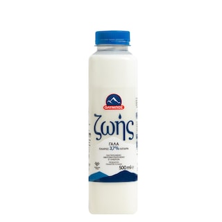 ΟΛΥΜΠΟΣ | ΖΩΗΣ | Milk High Pasteurization 3.7% Fat 0.5lt