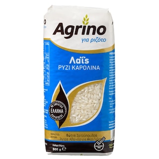 AGRINO | Carolina Rice Lais Greek 500g