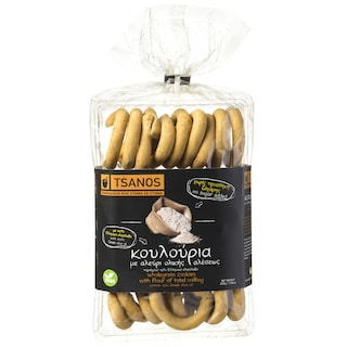 ΤΣΑΝΟΣ | Cookies Savory Whole Grain Sugar Free 200g