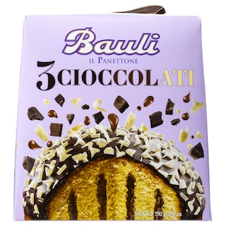 BAULI | Panettone Σοκολάτα 3 Cioccolati 750g